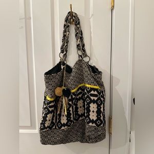 Anthropologie Stela 9 Bohemian Market Tote Bag